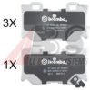 A.B.S. 37769S Brake Pad Set, disc brake